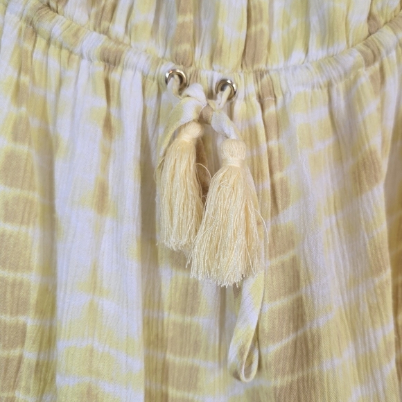 Majorelle Revolve Baker Mini Sun Dress in Yellow Tie Dye XXS Sundress - Picture 6 of 12